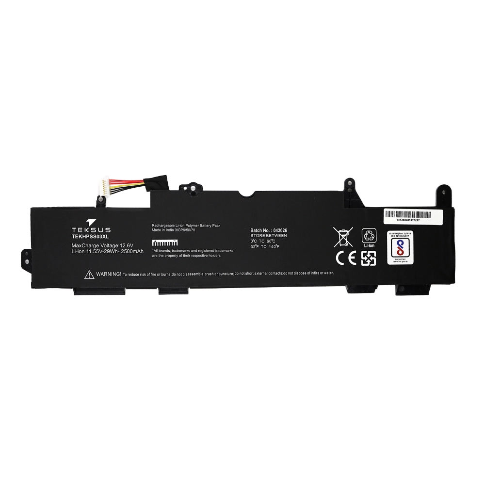 Teksus Laptop Battery Compatible For HP EliteBook 846 G5 | SS03XL 3C view 2